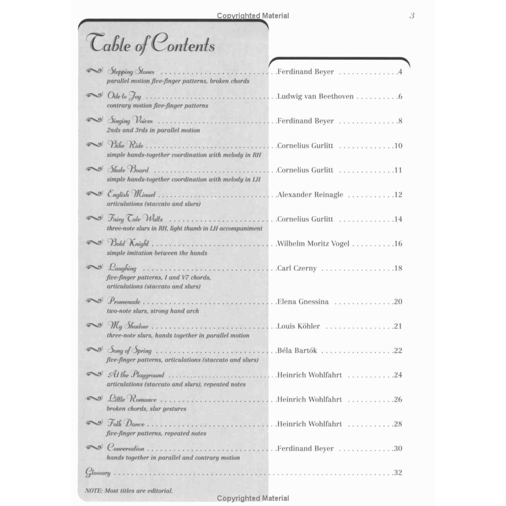 Beautiful Etudes, Book 1