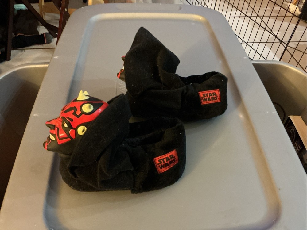 STAR WARS DARTH MAUL CHILDREN'S SLIPPERS