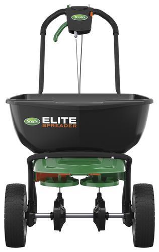 Large Ergonomic Advanced Accuracy Elite Dual Broadcast Spreader with Edge Guard