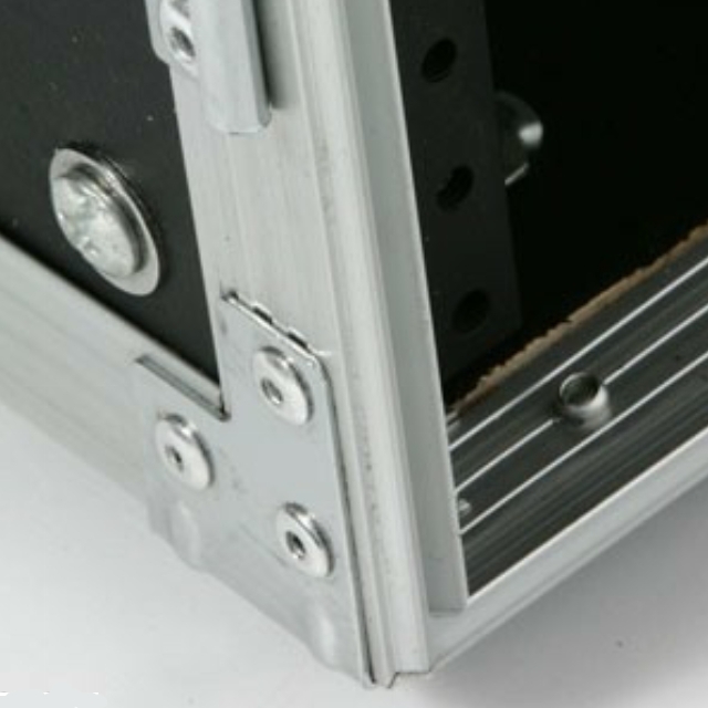 OSP 3 Space 14" Deep ATA Effects Rack Mount Flight Road Case