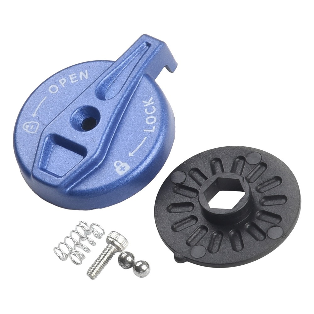 Fork Shoulder Cover Out Switch Cap Zinc Alloy Front Fork Cover Remote Lock