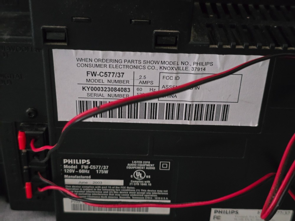 Philips C577 Mini Hi-Fi System – Ultimate Gaming Audio & USB PC Link, Fully Serv