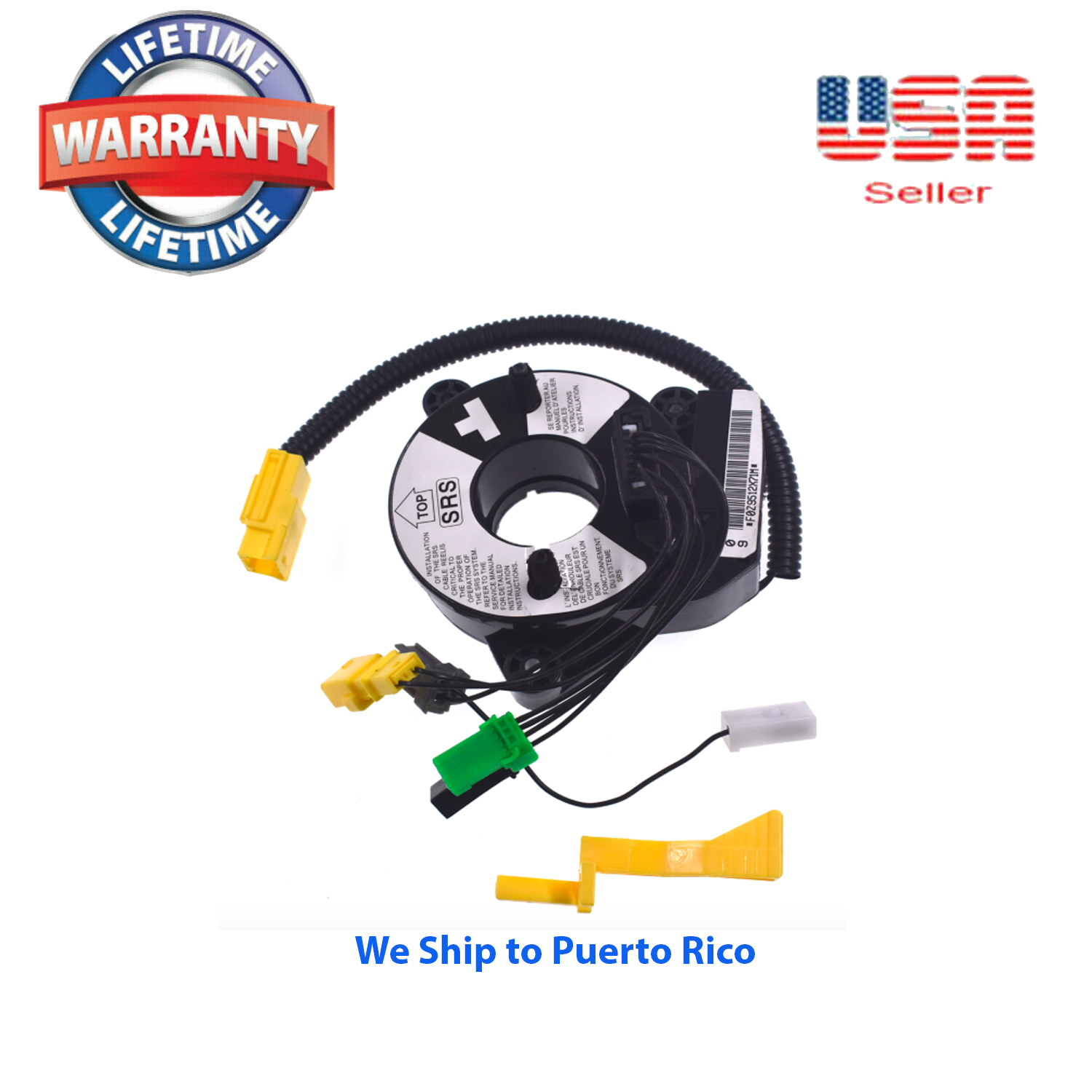 77900-SLN-A11 Clock Spring Fit Honda Fit Sport 2007-2008 1.5L L4 - Gas