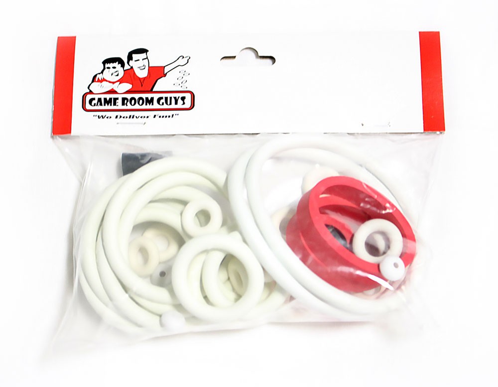 Bally Safe Cracker Pinball Machine Replacement Repair Rubber Ring Kit White