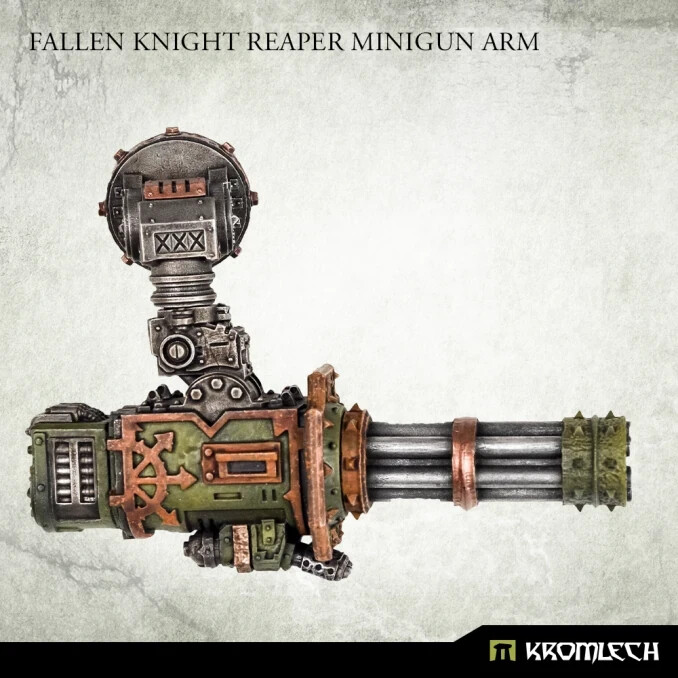 KROMLECH FALLEN KNIGHT REAPER MINIGUN ARM