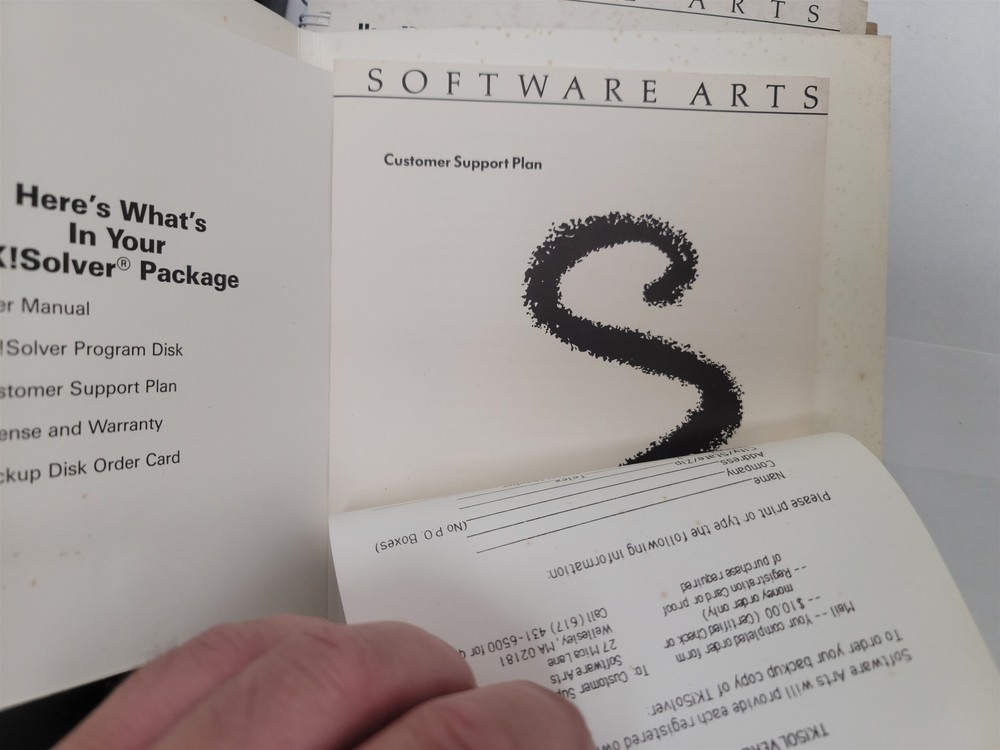 TK! Solver for Apple Macintosh - Box + Manual + Program Disk , 1984