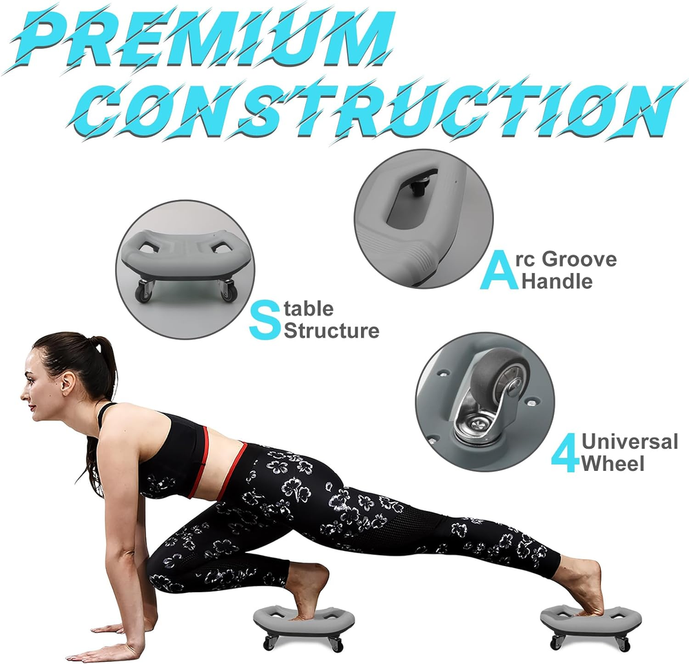 Ab Roller for Abs Workout, Ab Roller Wheel Exercise Equipment for Core Workout,