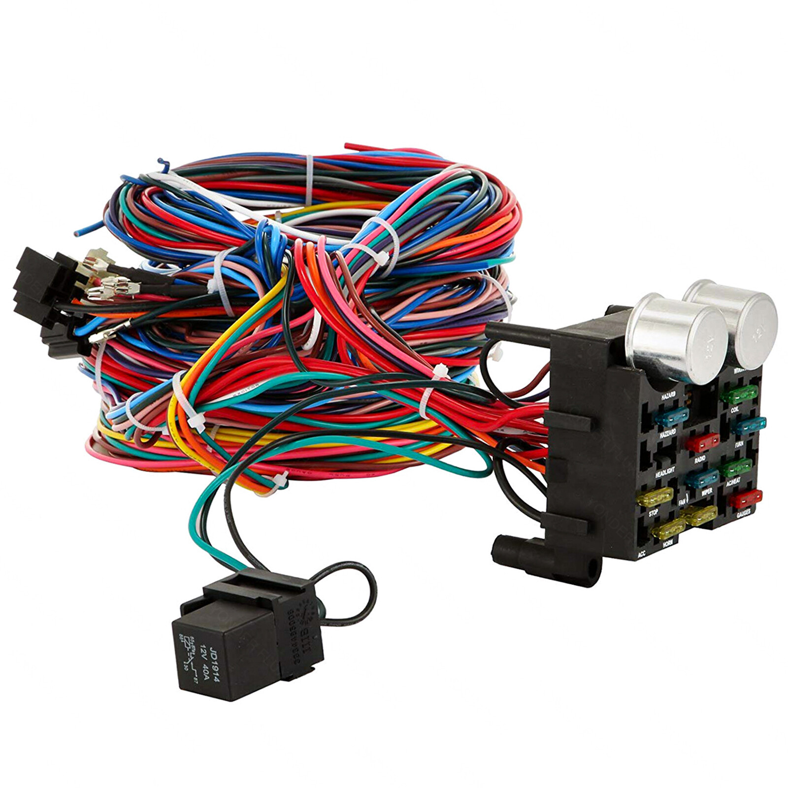 New 12 Circuit EZ Wiring Harness Hot Rod Wiring Harness