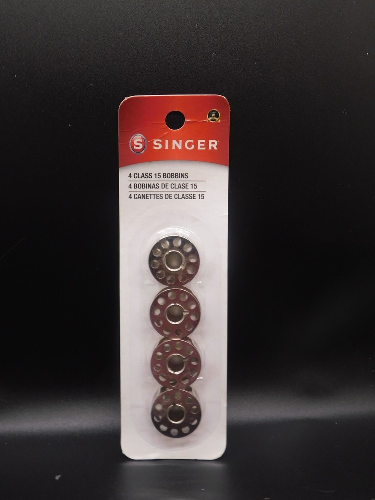 Singer 4 Class 15 Bobbins 4pcs