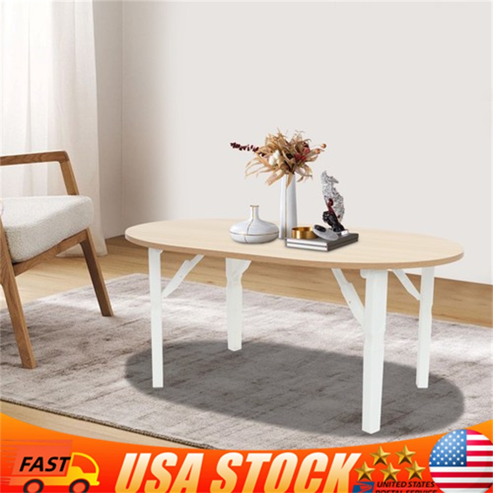 Max 44 lbs Coffee Table 80*48*36cm Foldable Small Table Portable Coffee Table