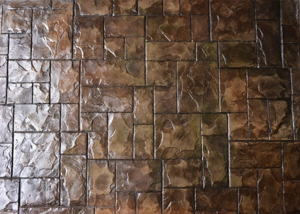 BC Ashler | 5 pc. Decorative Concrete Stamp Set by Walttools