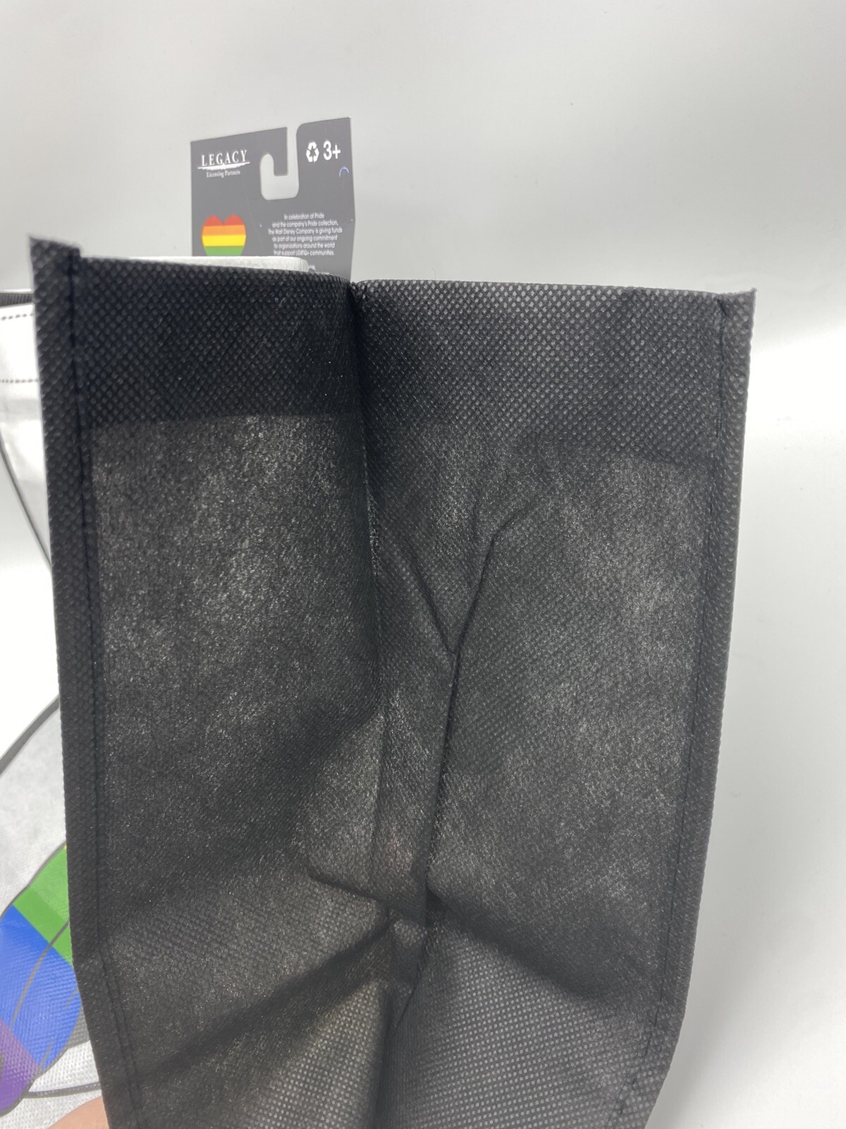 Disney Pride Collection Mickey Mouse Reusable Tote Bag. 12"×13"×6"