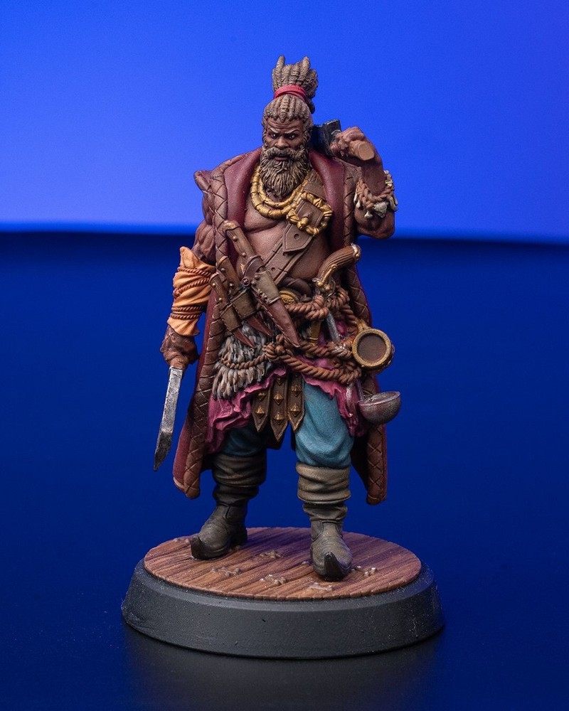 DnD Grub Pirate Miniature 32mm Scale
