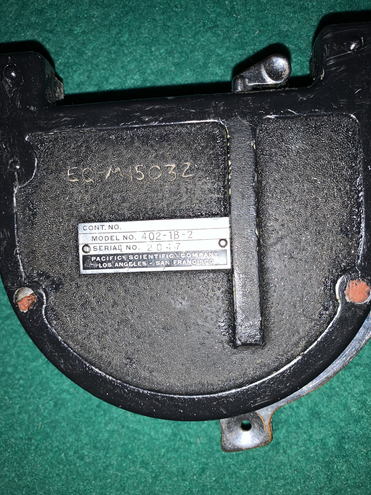 Model 402-1B-2, Pacific Scientific cable Tensiometer