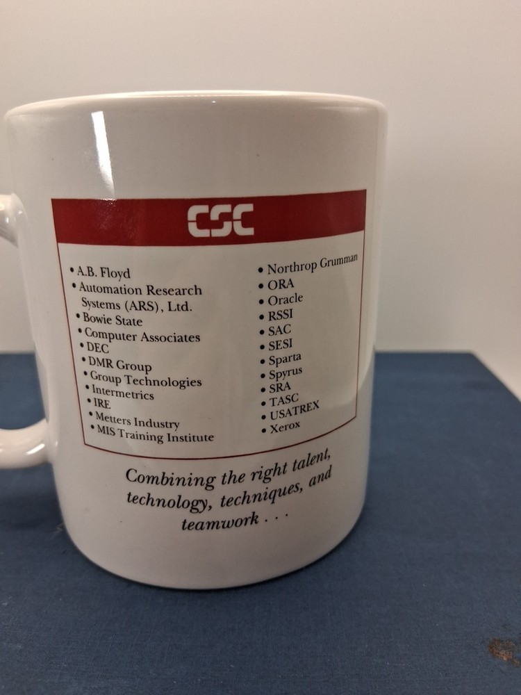 Military Tech & Satellite Communications Mug Set