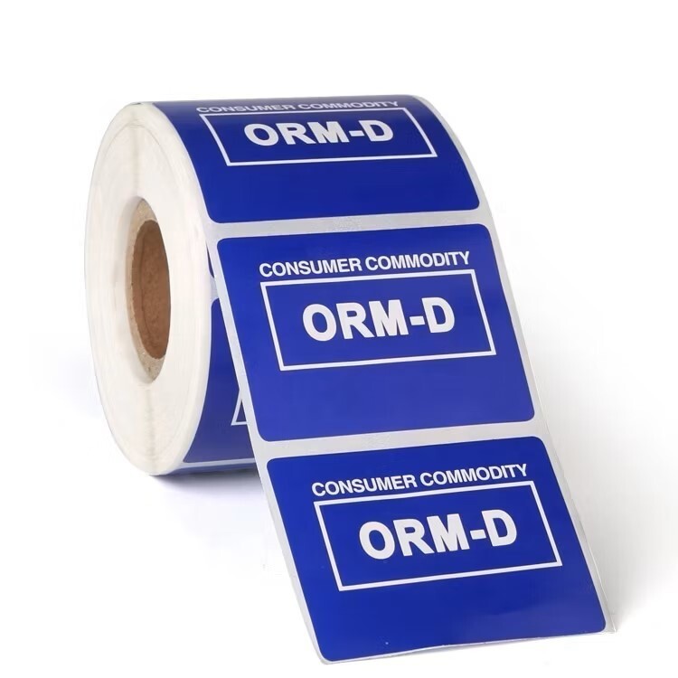 5 ORMD ORM-D 1.5 x 2.5 inch "other" HAZMAT Qty Shipping Label Sticker UPS Fedex