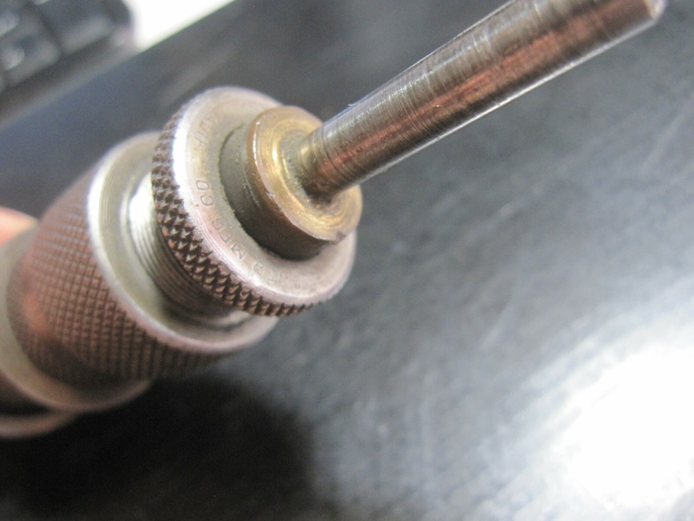 A.L. Gower MFG CO Micro adjustable spring loaded stop countersink 2 dif. cutters