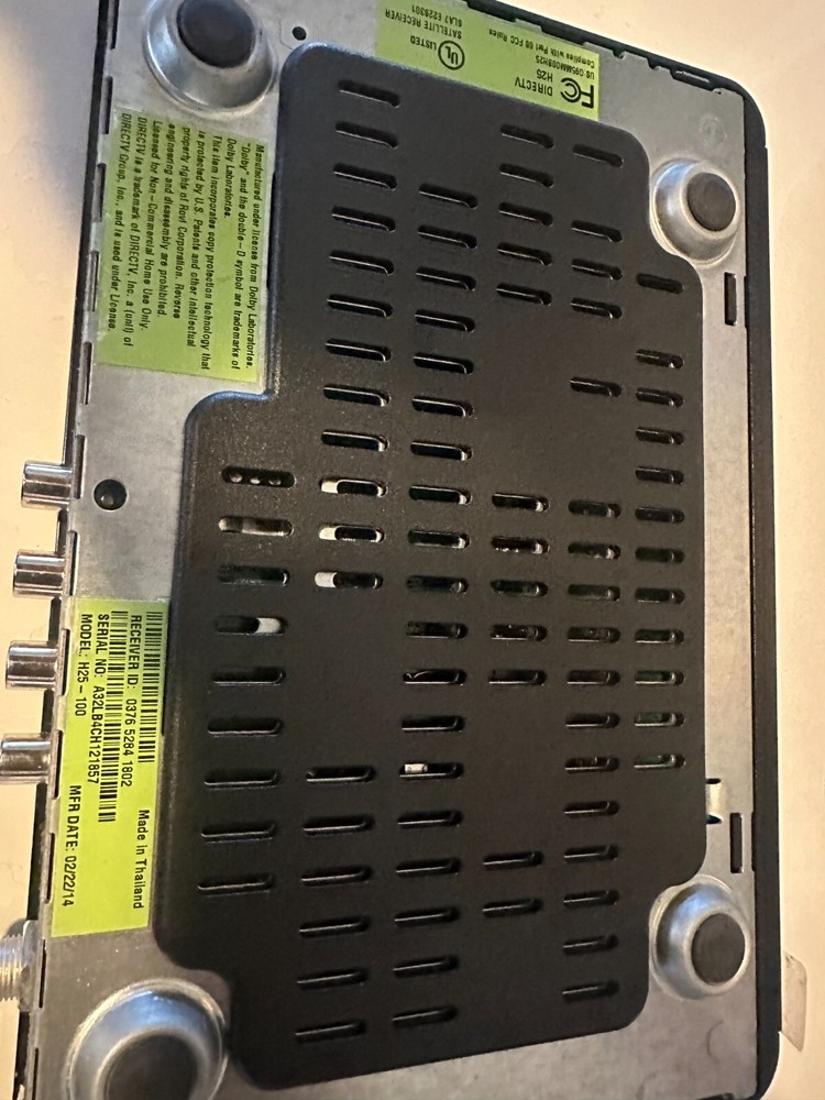 DIRECTV H25-100 HD Digital Satellite Receiver COMMERICAL