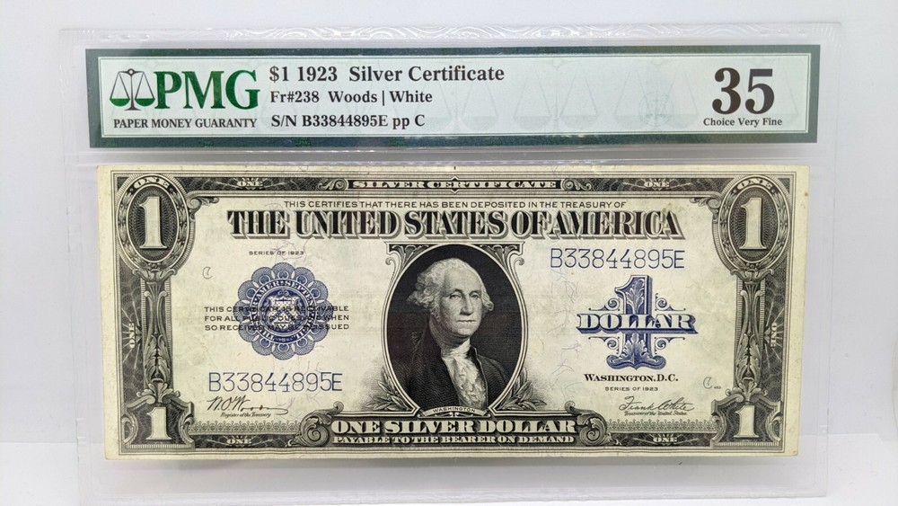 1923 $1 Silver Certificate - PMG 35 - Fr#238 - Large Size Note