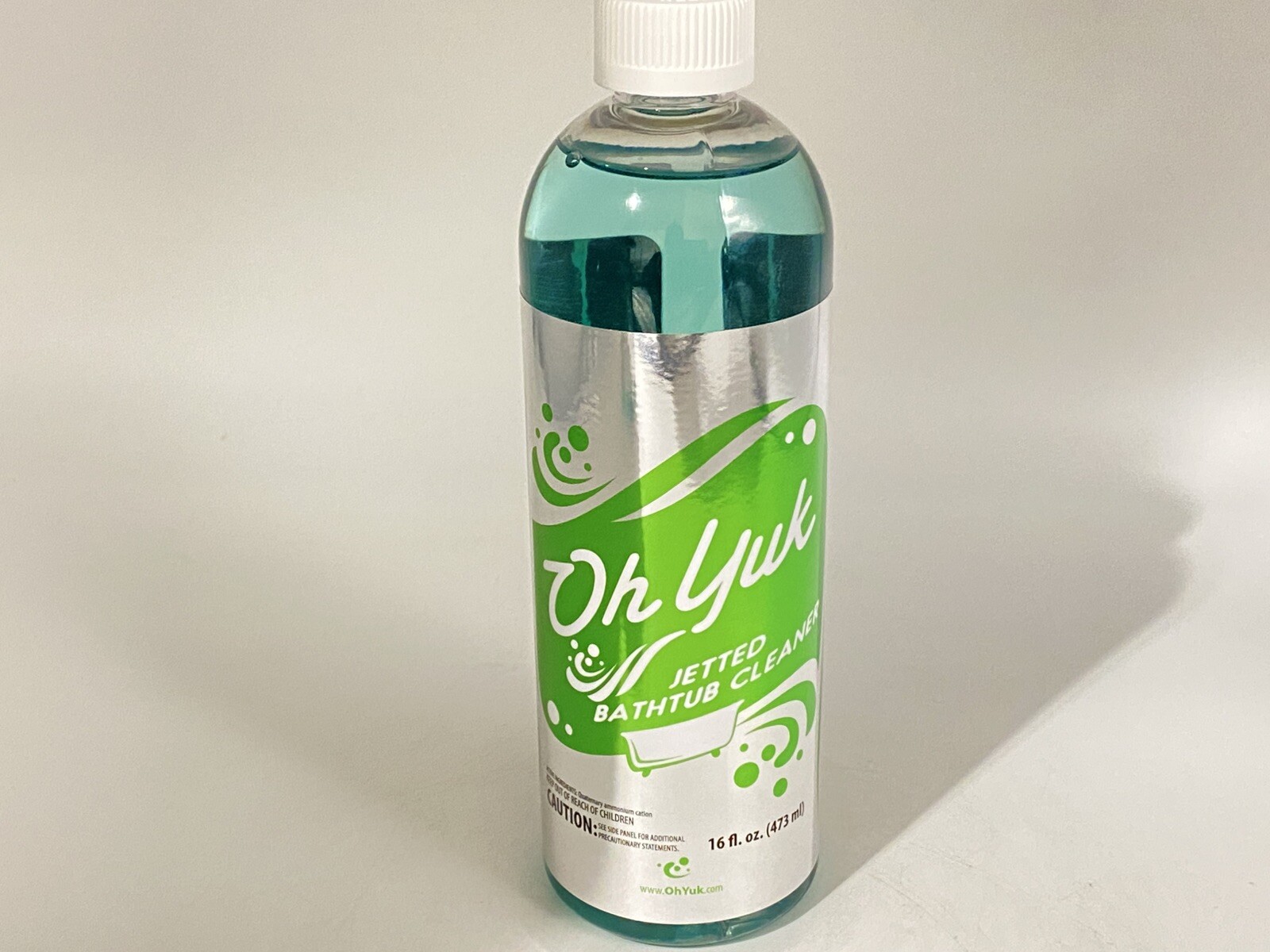 Oh Yuk Jetted Tub Cleaner for Jacuzzis, Bathtubs, and Whirlpools - 16 Ounces