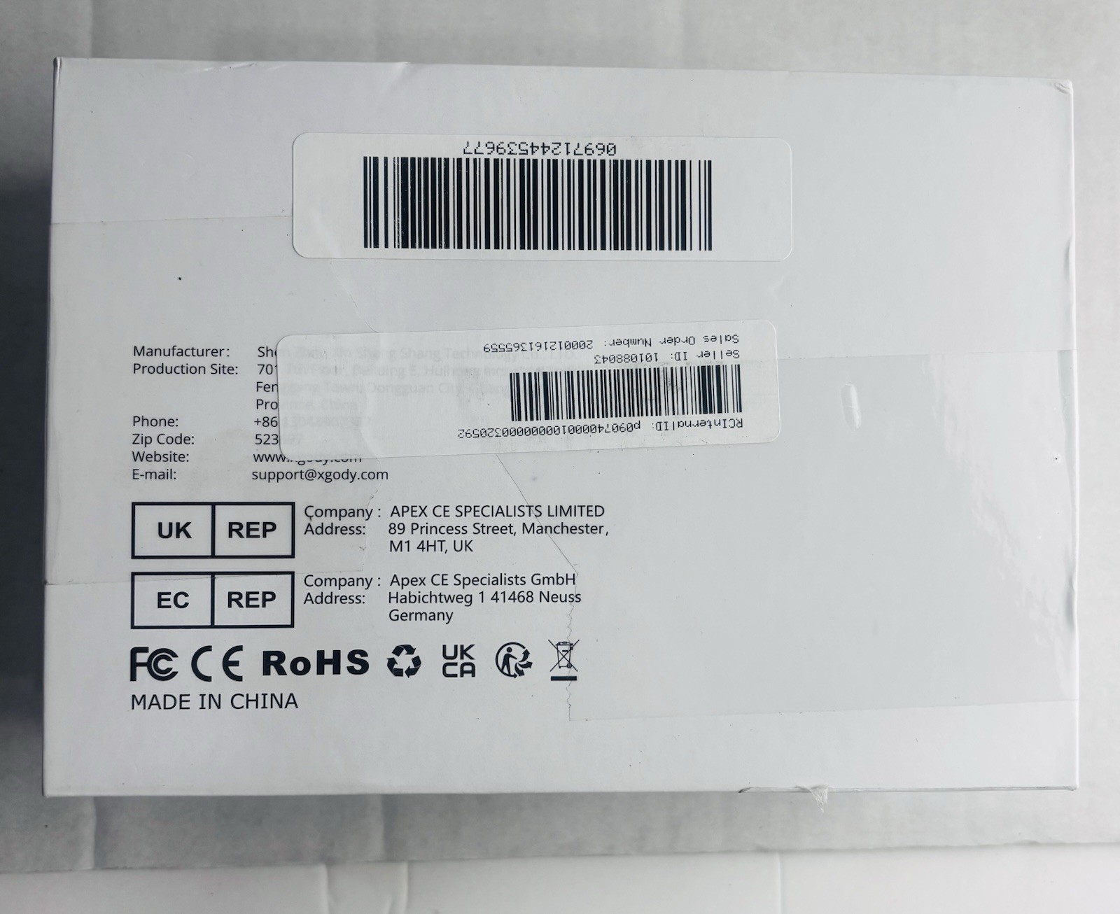 New XGODY GPS Navigation 7” Touchscreen System for car or truck 8GB Mem 256 RAM