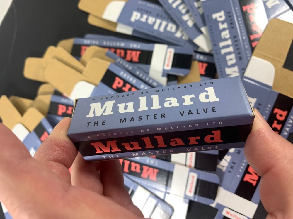 10 x Mullard BLANK CARTON BOX for Audio Tubes ECC83 ECC803S E188CC 12AX7