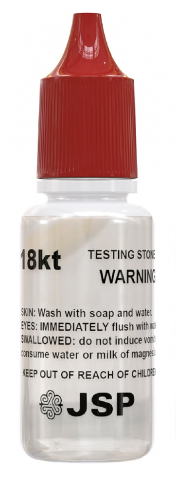 18K GOLD & SILVER JEWELRY TESTING ACID SOLUTION TEST SCRAP TESTER SOLUTIONS ORO