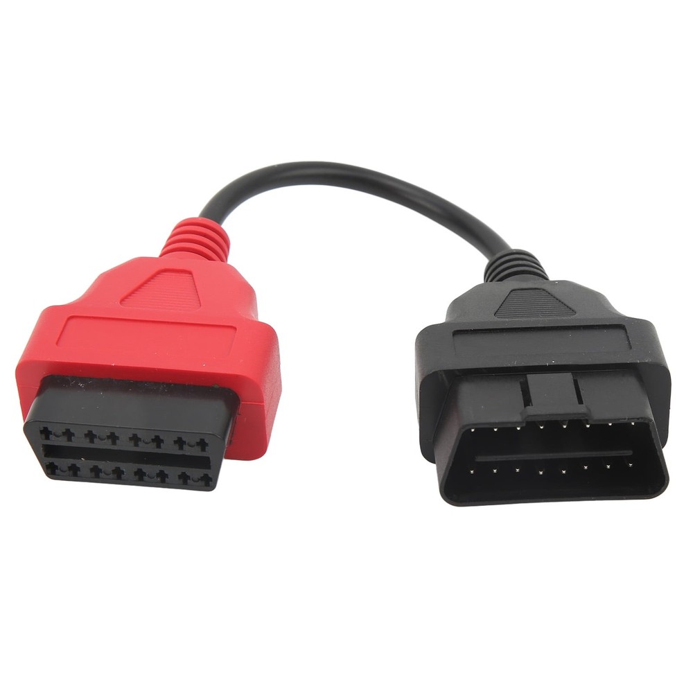 OBDIISVS Red OBD2 SRS Diagnostic Cable Adapter for EcuScan System 2 Reset Tool