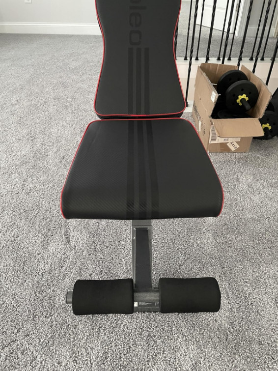 New Adjustable Weight Bench Incline Decline Foldable Black