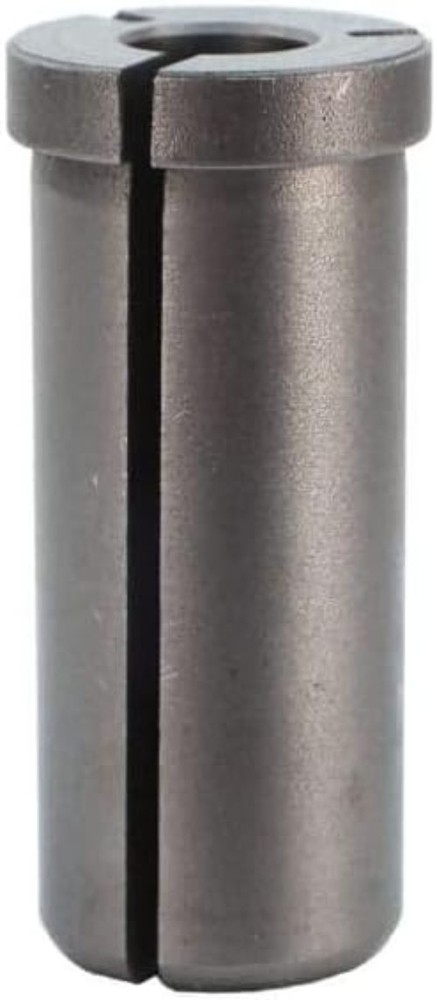 Versatile Router Collet: 1/4" Inside Diameter, 1/2" Outside for Efficient Cuts