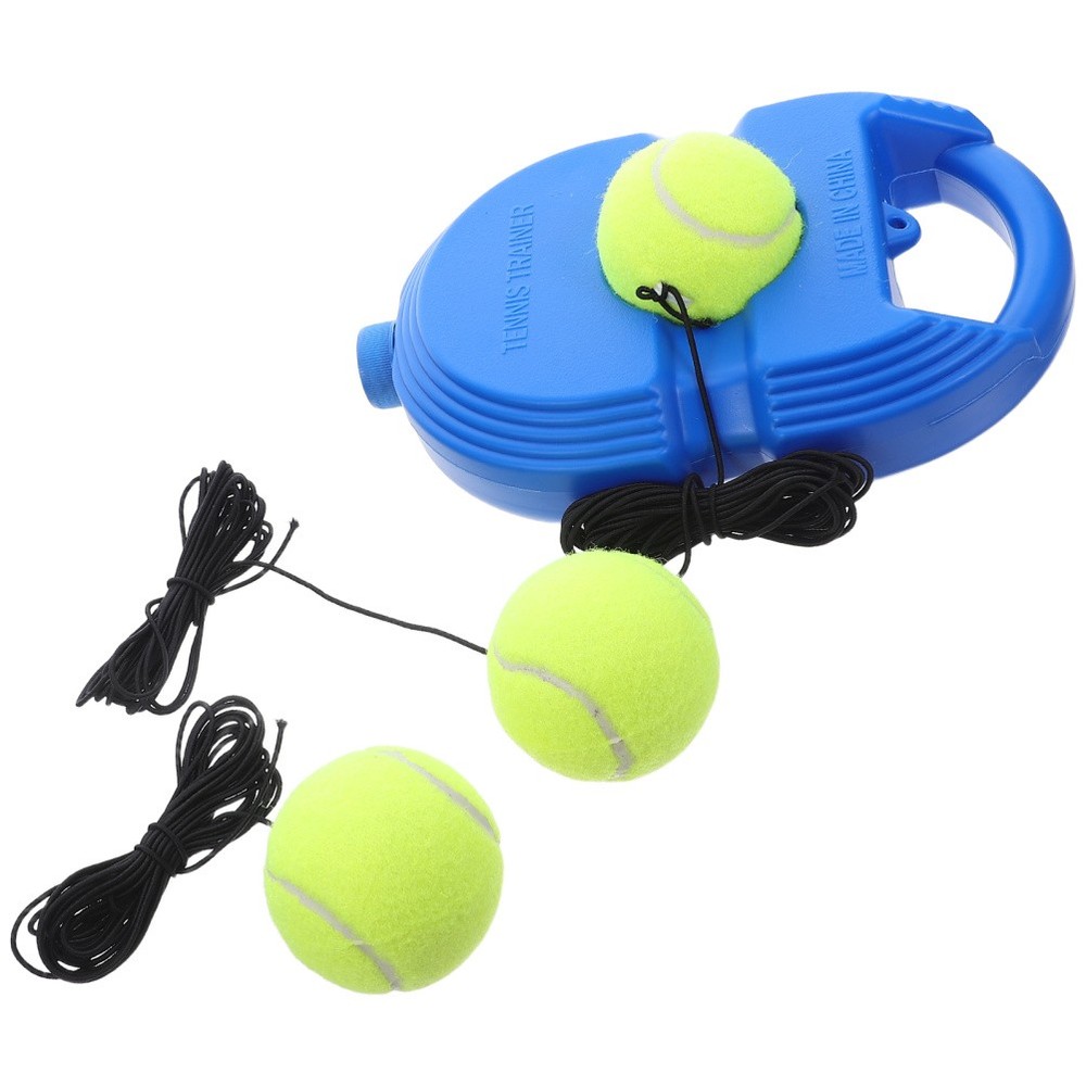 Tennis Training Equipment Set With Elastic String Non Base And Bounce