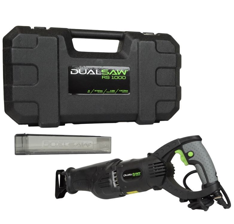 Reciprocating Saw w/ Dual or Single Blade Technology Less Push And Pull When Cut