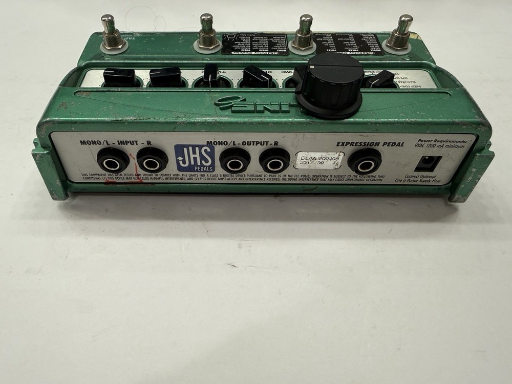 Line 6 DL4 Digital Delay Modeler JHS Modded Modified Guitar Effect Pedal + PSU
