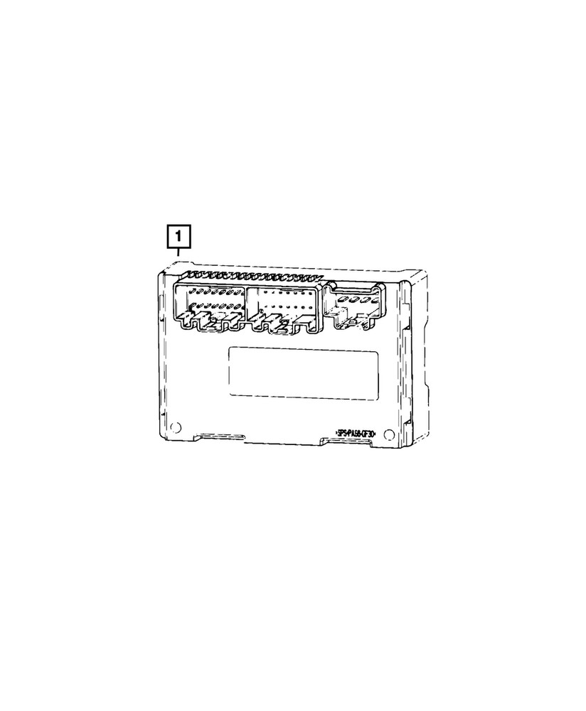 Genuine Mopar Transfer Case Control Module 68530296AA