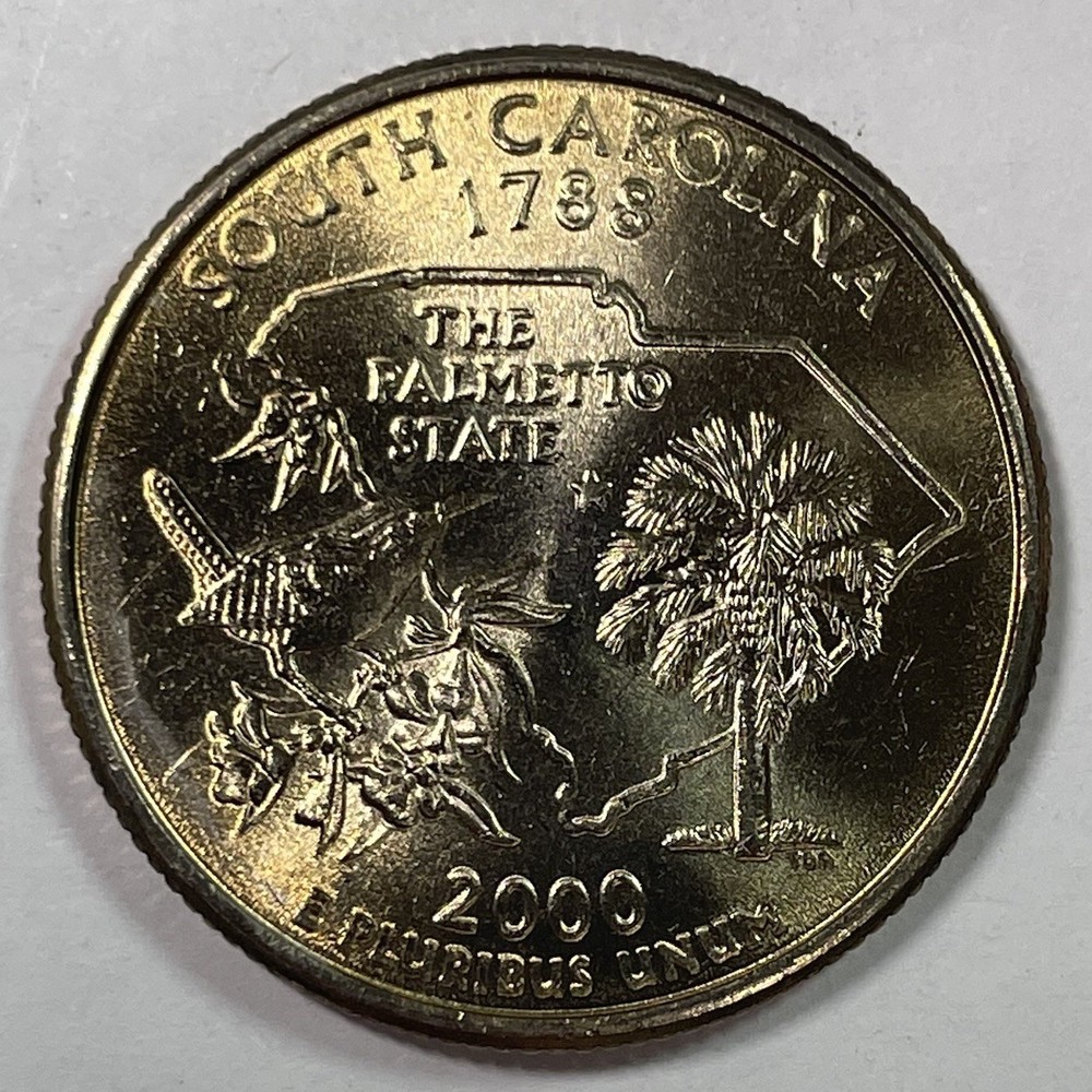 2000-P South Carolina State Quarter BU Uncirculated