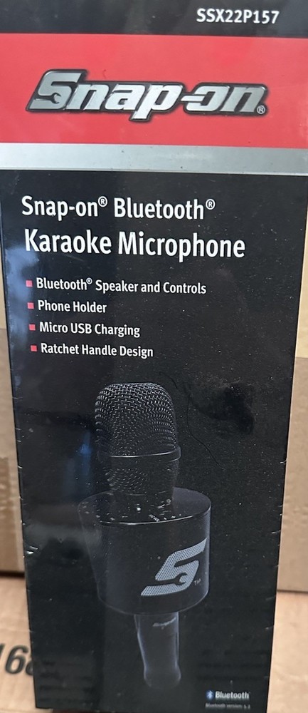 Snap-On Tools Bluetooth Karaoke Microphone
