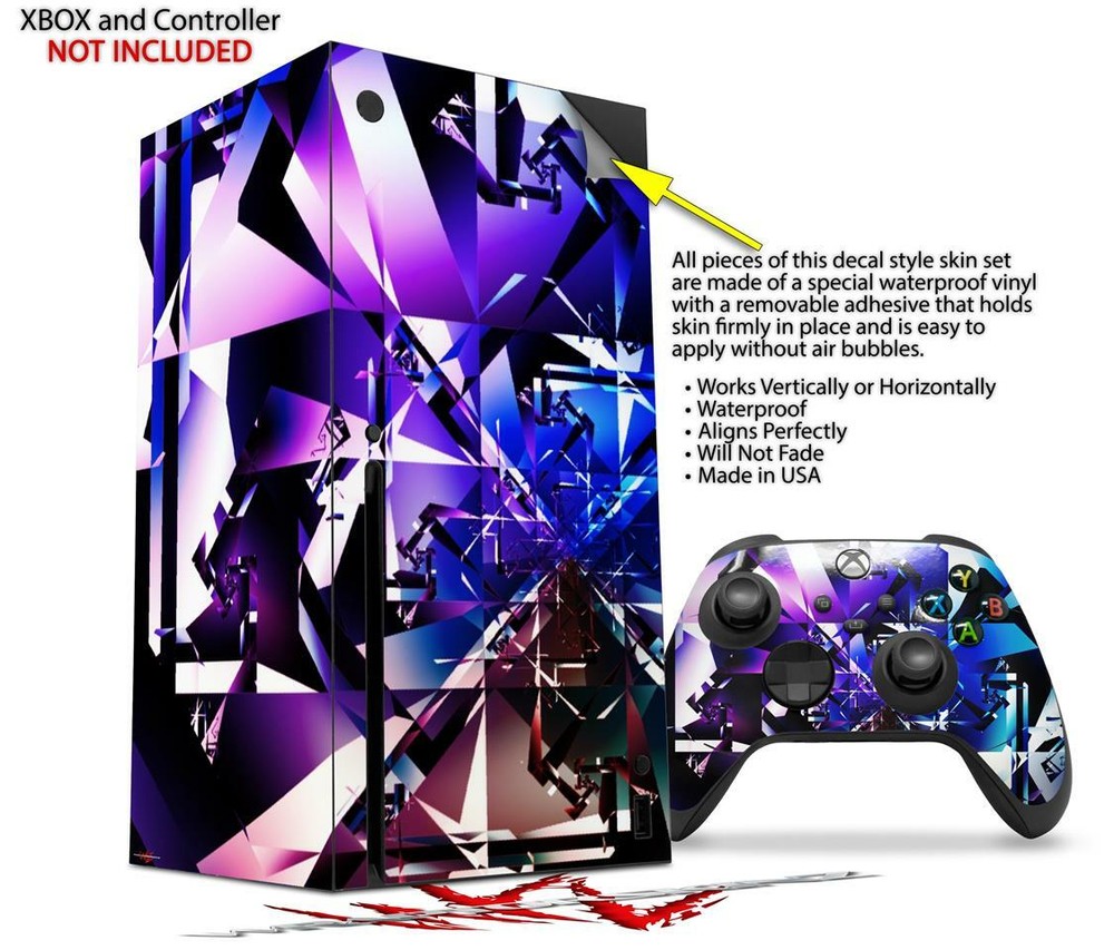 Skins XBOX Series X Console Controller Persistence Of Vision