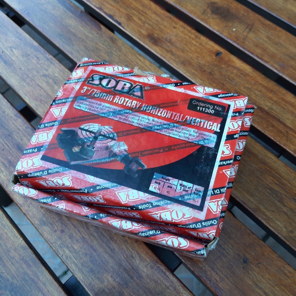 75mm Rotary table for milling, watchmaking etc,,