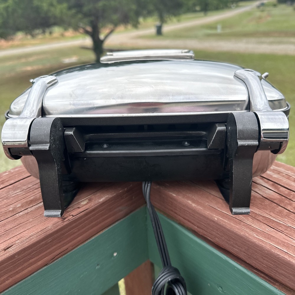 All-Clad Waffler 2 Square Belgian Waffle Maker Model 6061 Tested Powers On