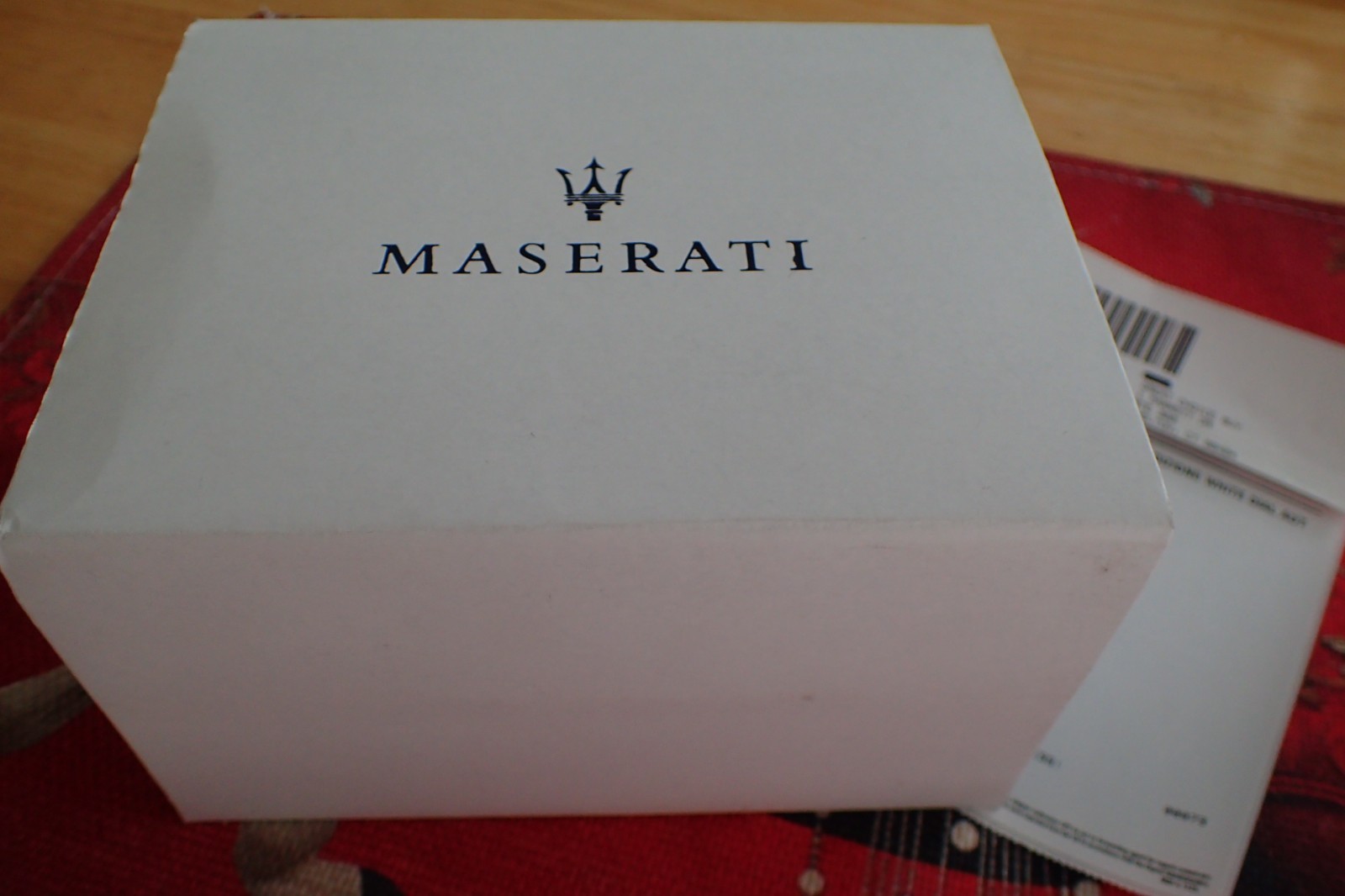 Maserati R8823125001 Men's Tradizione White Dial Automatic Watch unique box/tag