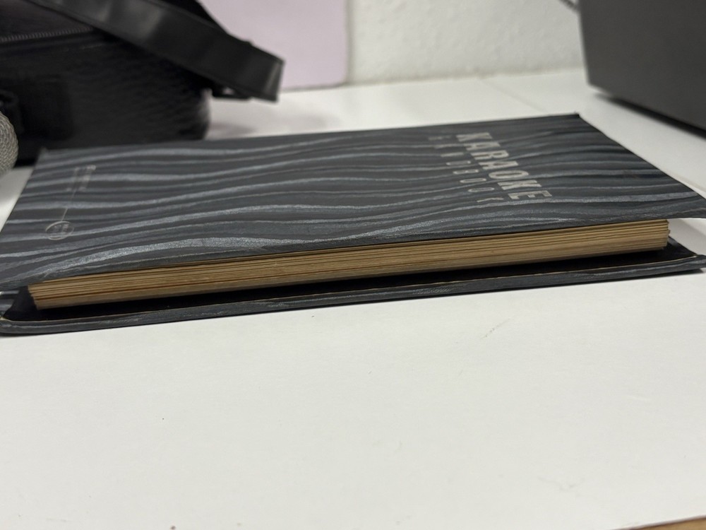 Magic Sing ED-9000 All In One Karaoke Microphone With cables ~ Untested ~ READ