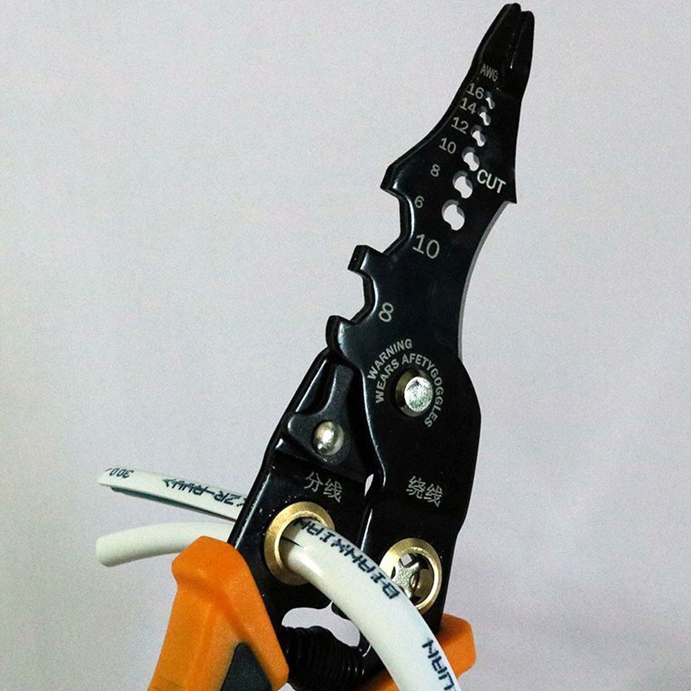 Multifunction Wire Stripper Plier Electric Cable Stripper Crimper Cutter CW