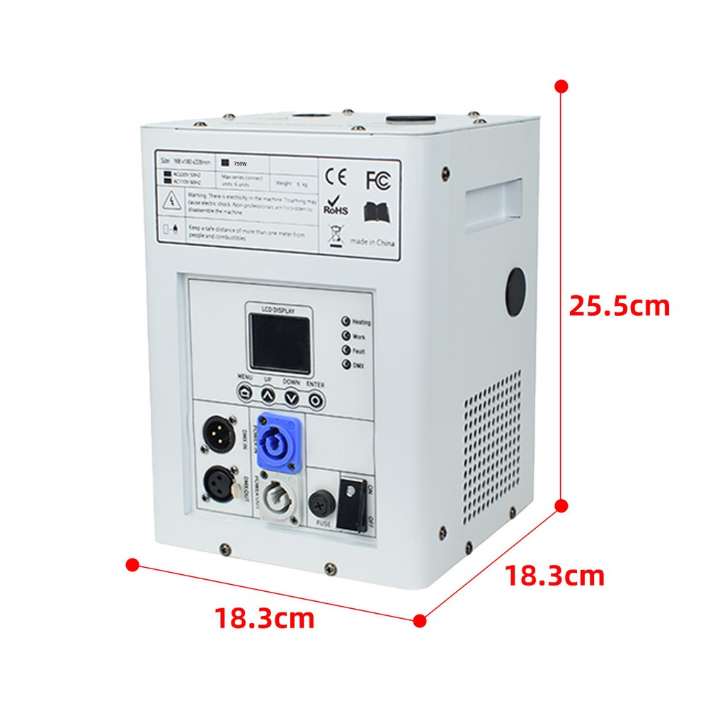 2 Packs 750W Cold Spark Machine Stage Effect Firework Machine DJ Event Wedding
