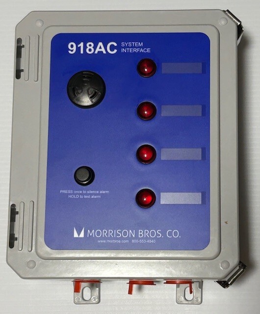 Morrison Brothers 918AC-1000 AI System interface console