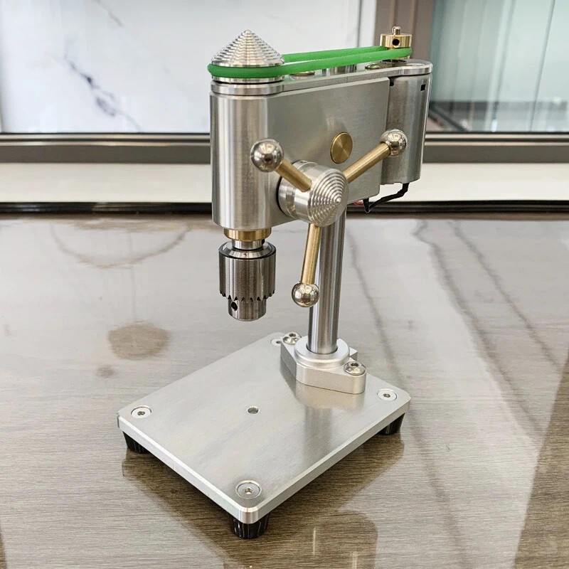 Miniature Bench Drill Drill Press Mechanical Decorative Crafts Watch Bench Drill