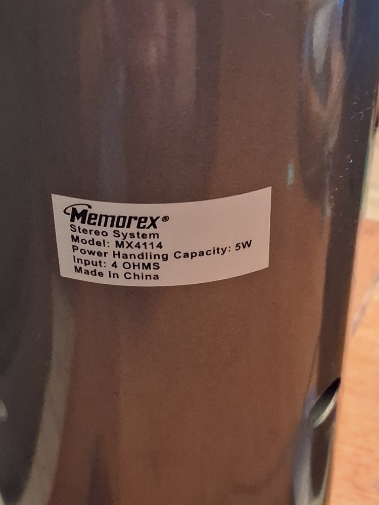 Memorex MX4114 Speakers TESTED