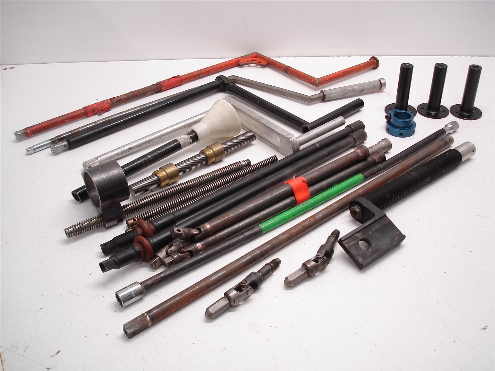 BULK LOT NASCAR REAR JACK BOLT / TRACK BAR ADJUSTER WRENCHES + EXTENSIONS & MISC