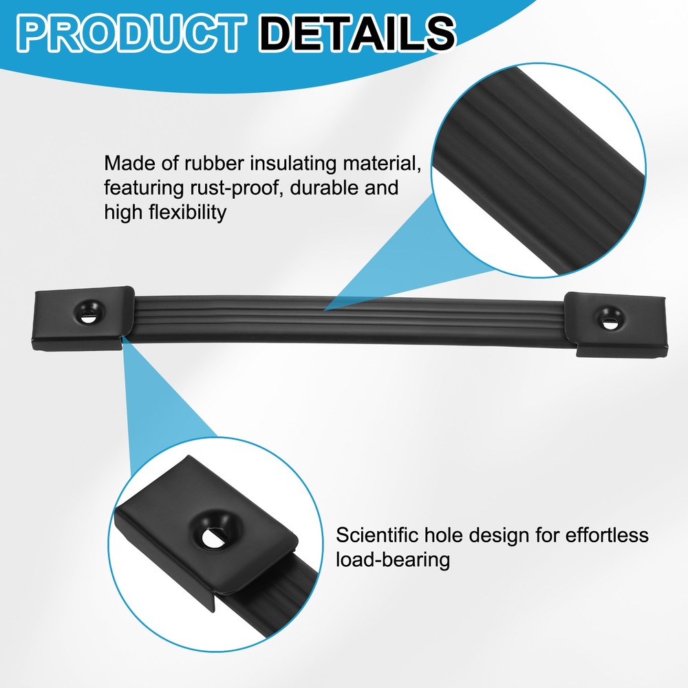 9.7 Inches Speaker Cabinet Strap Handles, Handle Pull for Speaker Case, Black