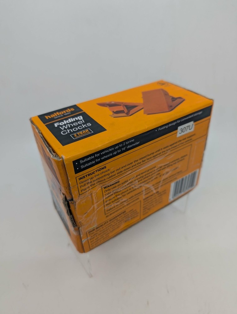 Halfords Folding Wheel Chocks