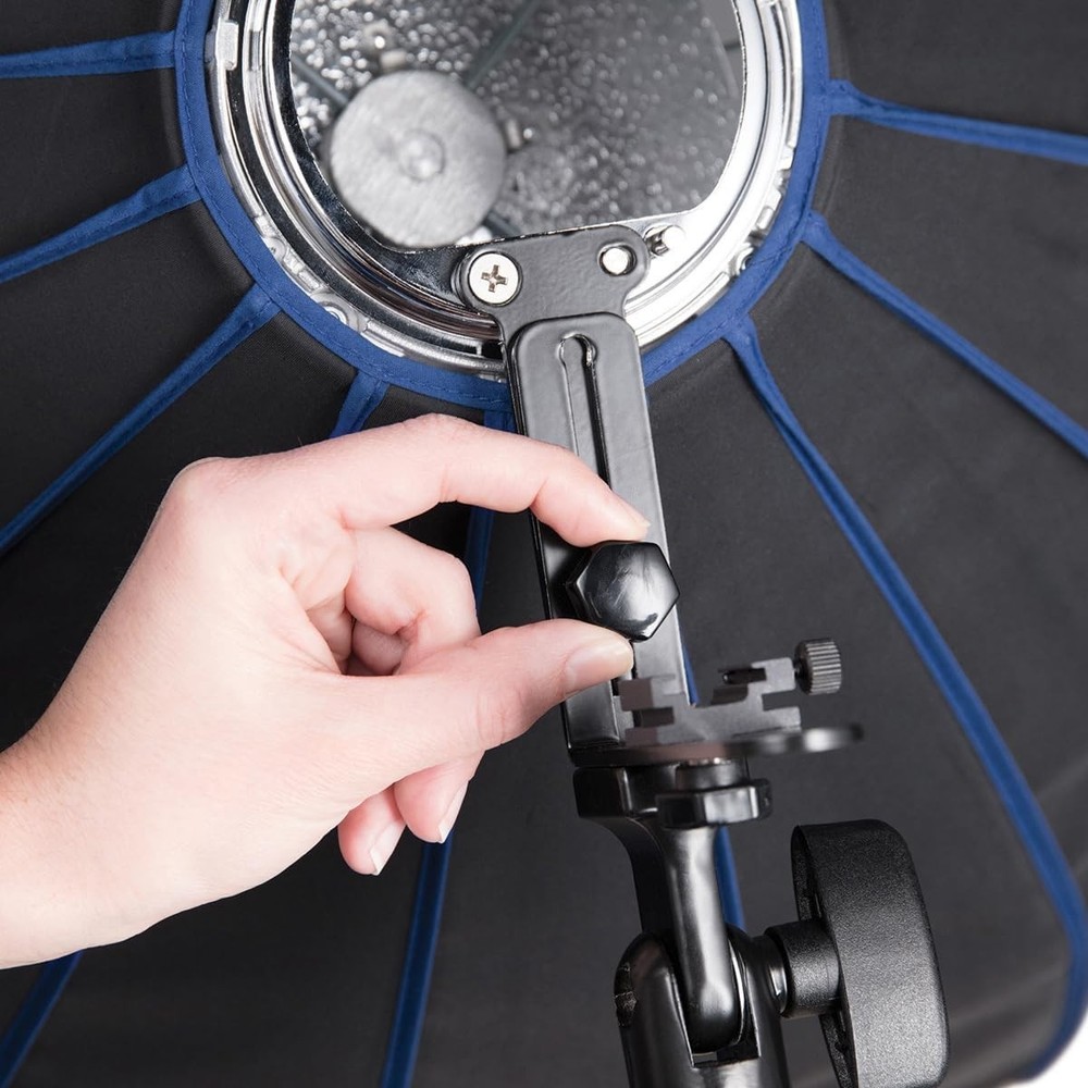 Durable All-Metal Rapid Box Speedlite Insert for Quick Attachment & Versatility